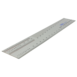 4mm Stainless Steel Scale Ruler and Handrail Jig