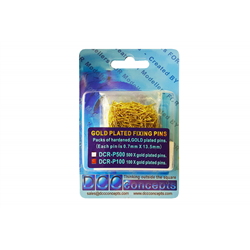 Pack of 100 Gold Plated Pins