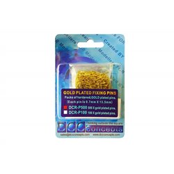Pack of 500 Gold Plated Pins