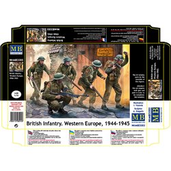 Masterbox 1:35 - WWII British Infantry, Western Europe