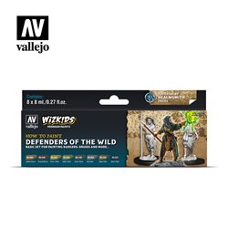 AV Vallejo Wizkids Set - Defenders of the Wild