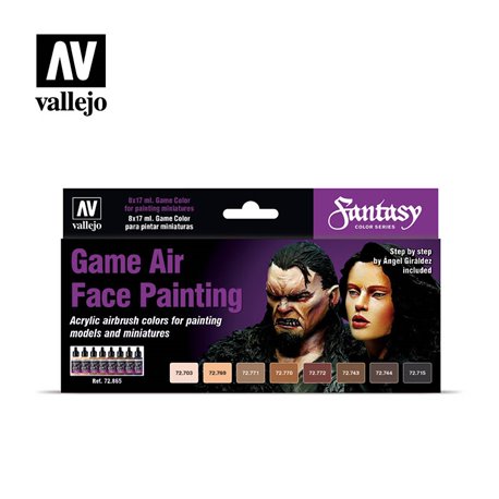 AV Vallejo Game Air - Face Painting (Male & Female)