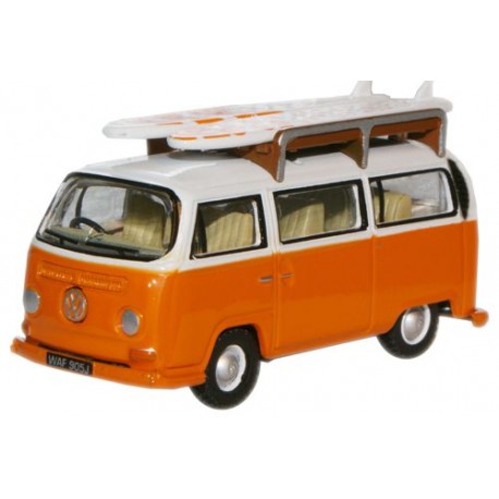 VW Bay Window Bus Signal Orange/White