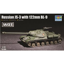 Russian JS-3 with 122mm BL-9 - 1:72 scale
