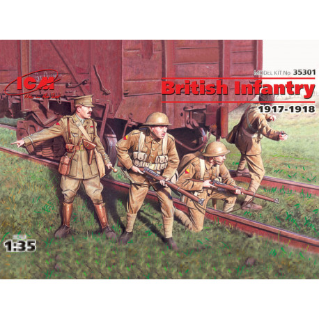 British (WWI) Infantry 1917-1918 - 1:35 scale