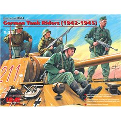 German Tank Riders 1942-45 (4 x Figure) - 1:35 scale