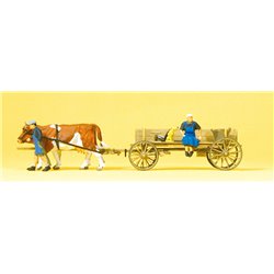 Cattle Drawn Farm Wagon