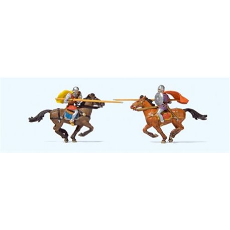 Jousters on Horses (2)