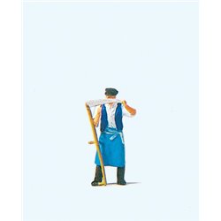 Farmer with Scythe Figure