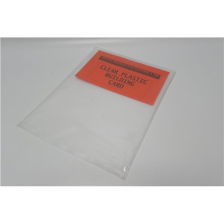 10/000in 9x12 clear plastic sheet