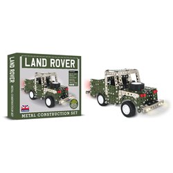 Land Rover with red lights metal construction set