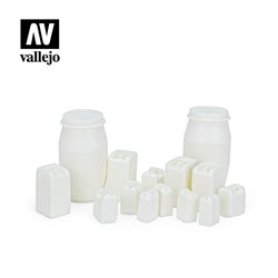 Vallejo Scenics - 1:35 Assorted Modern Plastic Drums