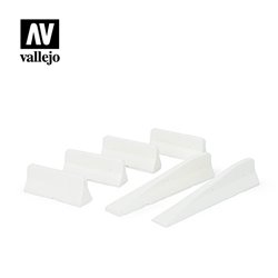 Vallejo Scenics - 1:35 Urban Concrete Barriers