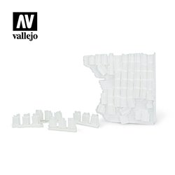 Vallejo Scenics - 1:35 Damaged Roof Section & Tiles