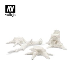 Vallejo Scenics - Scenery : Stumps with Roots