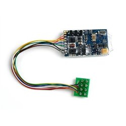E-Z Command 0.7 Amp 3 Function 8 Pin DCC Decoder Back EMF