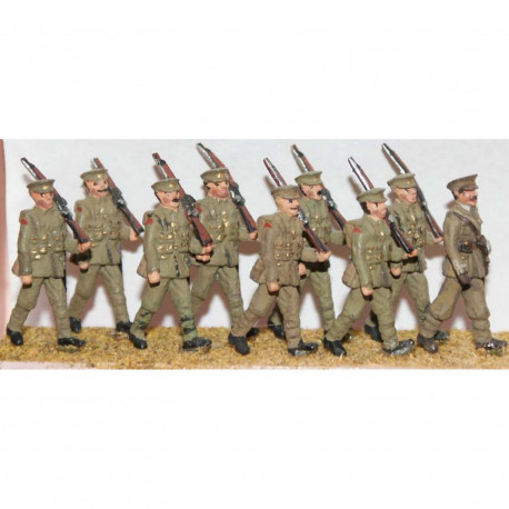 Painted 4 x Soldiers (OOScale 1/76th)