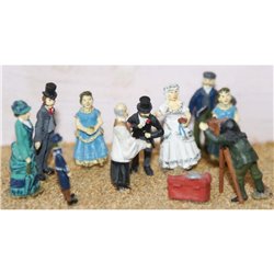 Victorian Wedding Party - Unpainted