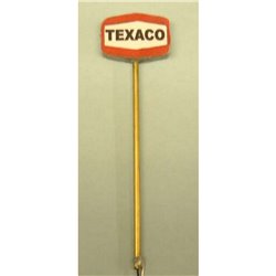 Illuminated Fuel Forecourt Sign Board 'Texaco' - Unpainted