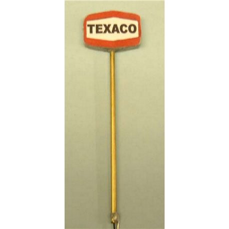 Illuminated Fuel Forecourt Sign Board 'Texaco' - Unpainted