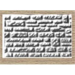 Rough Stone Wall sheet (large) (38x29cms) - Unpainted