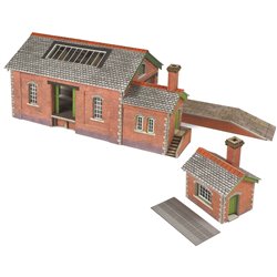 N Scale Country Goods Shed