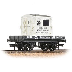 1 Plank Wagon GWR Grey With 'GWR' AF Container