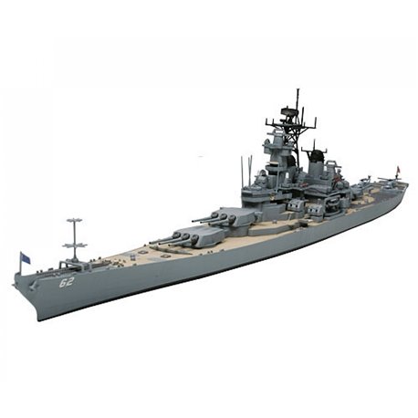 US Navy New Jersey Battleship BB62 - 1:700 scale model kit
