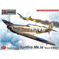 Supermarine Spitfire Mk.IA 'Black & White' - 1:72 scale