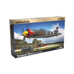 Tempest Mk.II early version - 1:48 scale model kit