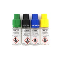 Set of 4 x 10ml Vapour-Smoke Distillate - "60 Years of Seuthe" Special Edition 
