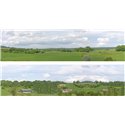 Derbyshire village OO Backscene (15"x10’) pack C