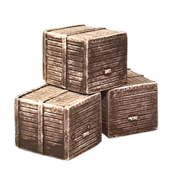'Scene Setters' Large Wooden Crates (3)