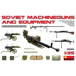 Miniart 1:35 - Soviet Machine Guns & Equipment