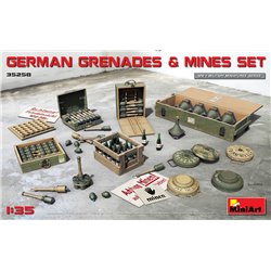 Miniart 1:35 - German Grenades & Mines Set