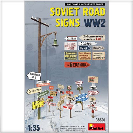 Miniart 1:35 - Soviet Road Signs WWII