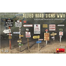 Miniart 1:35 - Allied Road Signs - European WWII