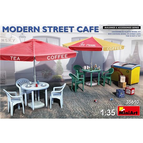 Miniart 1:35 - Modern Street Cafe