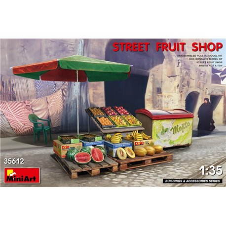 Miniart 1:35 - Street Fruit Shop