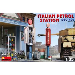 Miniart 1:35 - Italian Petrol Station 1930-1940's 