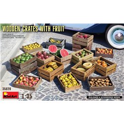 Miniart 1:35 - Wooden Crates with Fruit