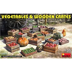 Miniart 1:35 - Vegetables & Wooden Crates