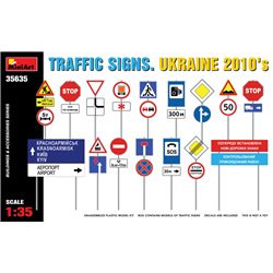 Miniart 1:35 - Traffic Signs Ukraine 2010's