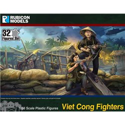 Viet Cong Fighters & Command (32 fig)