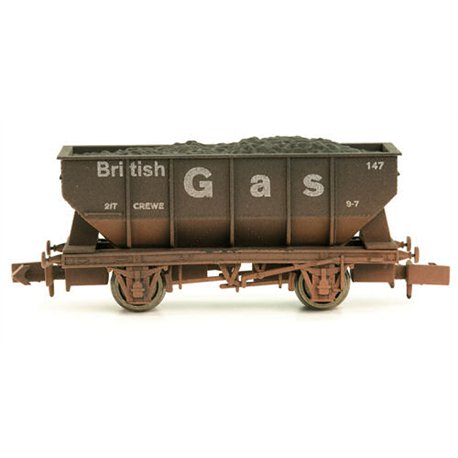 21 Ton Hopper wagon "British Gas" - weathered