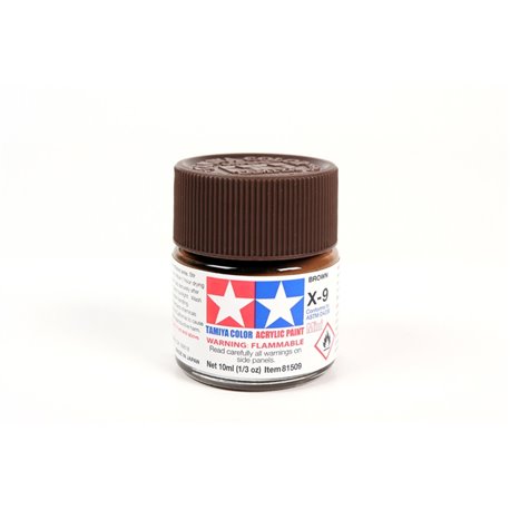 ACRYLIC MINI X-9 BROWN