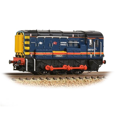 Class 08 08721 'Starlet' BR Red Star Express Parcels