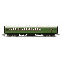 SR, Maunsell Corridor Brake Third Class, 3779 'Set 243' Olive - E