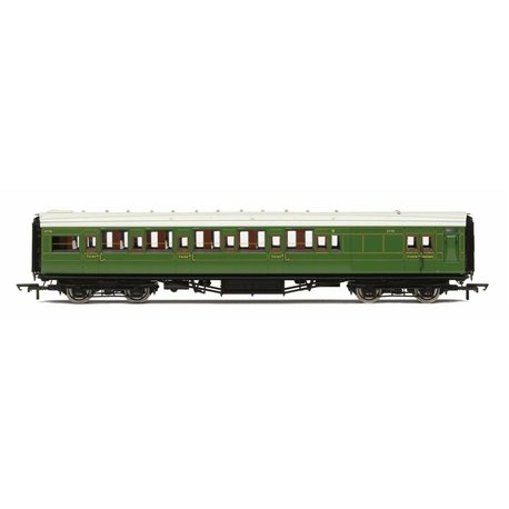 SR, Maunsell Corridor Brake Third Class, 3779 'Set 243' Olive - E