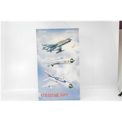 MIG - 21 "Silver Arrow" Limited Edition ( 3 Aircraft Kits , 32 Markings Options) - 1/48 scale